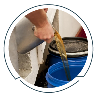 Servcare Website oil collection