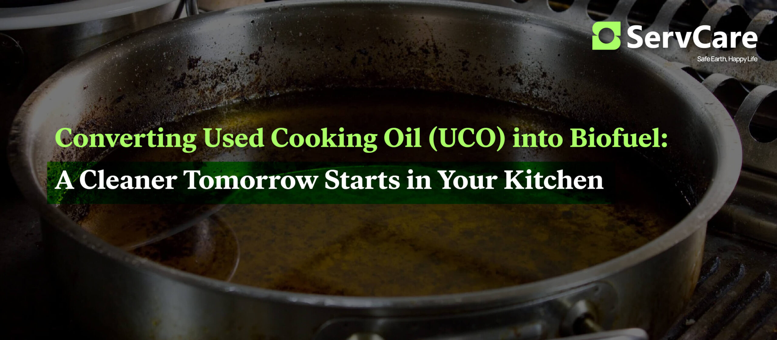 servcare used cooking oil to biodisel