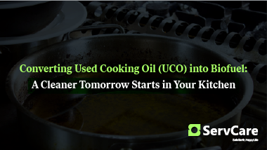 servcare used cooking oil to biodisel